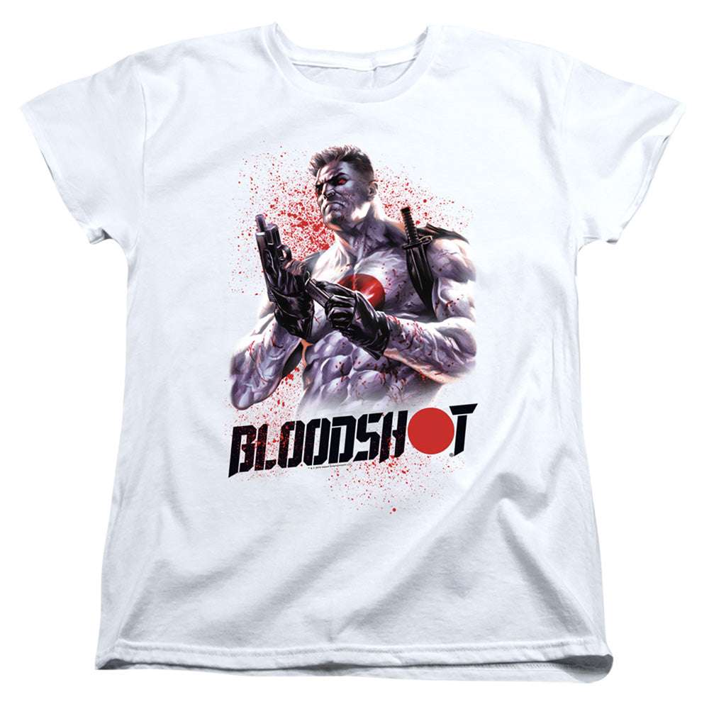 Bloodshot Reload Womens T Shirt White