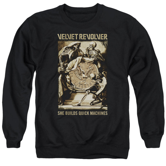 Velvet Revolver Quick Machines Mens Crewneck Sweatshirt Black