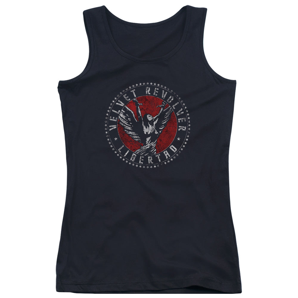 Velvet Revolver Circle Logo Womens Tank Top Shirt Black