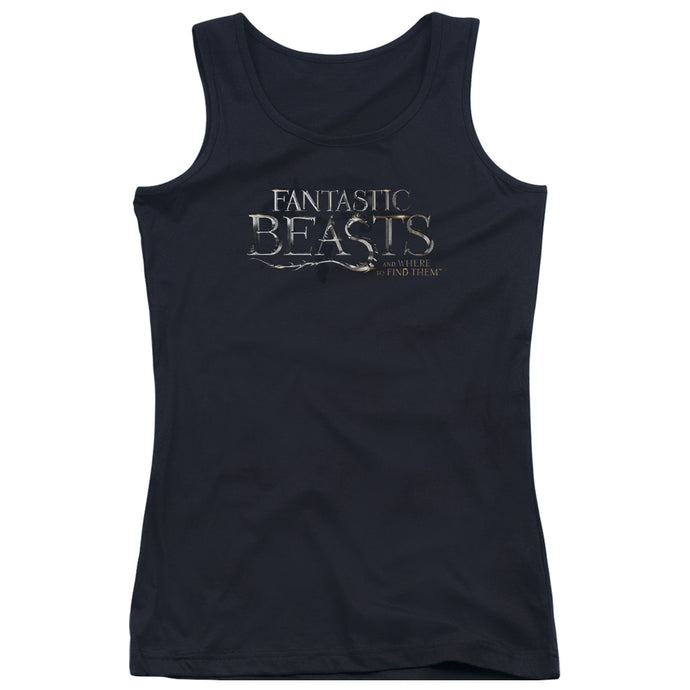 Fantastic Beasts Logo Womens Tank Top Shirt Black