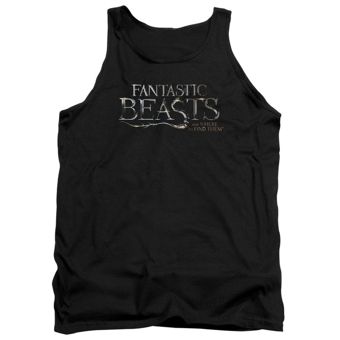 Fantastic Beasts Logo Mens Tank Top Shirt Black