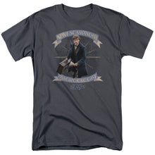 Load image into Gallery viewer, Fantastic Beasts Newt Scamander Mens T Shirt Charcoal