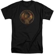 Load image into Gallery viewer, Fantastic Beasts Magical Congress Crest Mens Tall T Shirt Black