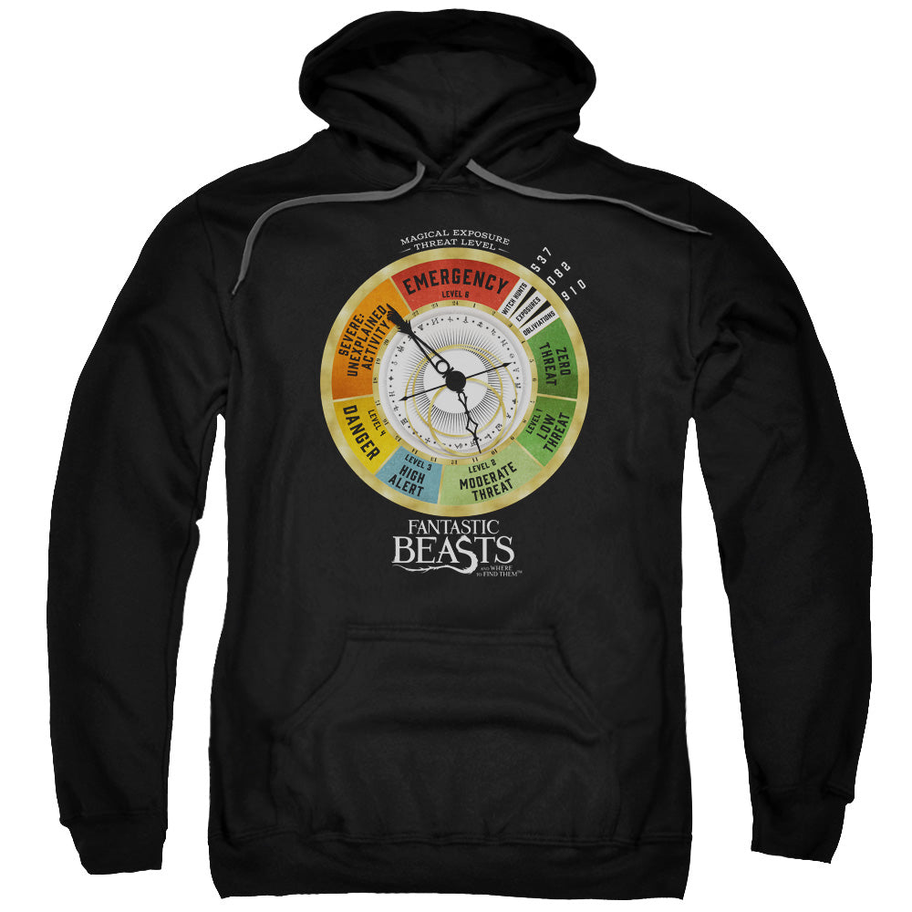 Fantastic Beasts Threat Gauge Mens Hoodie Black