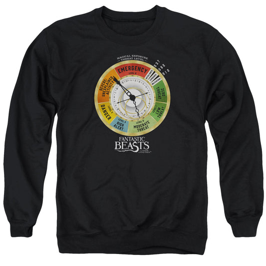 Fantastic Beasts Threat Gauge Mens Crewneck Sweatshirt Black