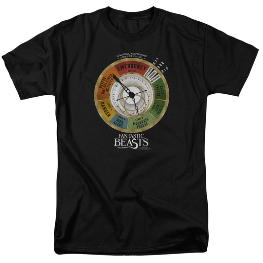 Fantastic Beasts Threat Gauge Mens T Shirt Black