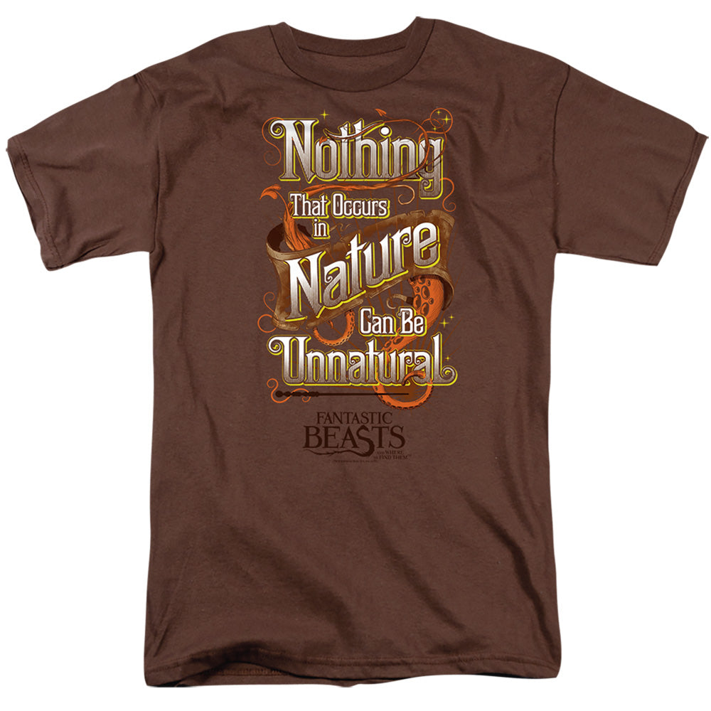 Fantastic Beasts Unnatural Mens T Shirt Coffee