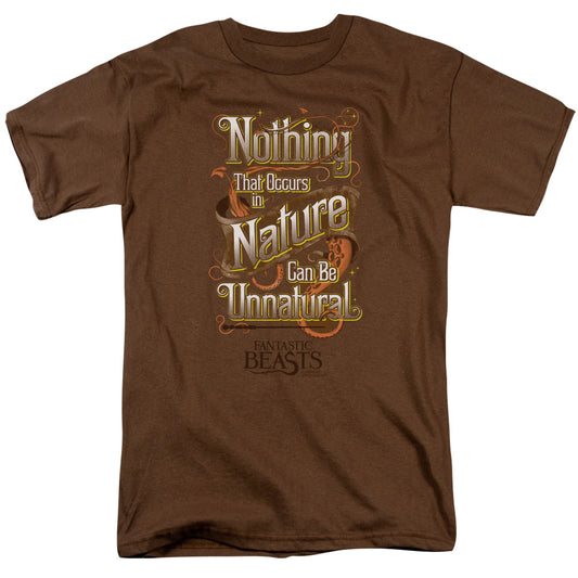 Fantastic Beasts Unnatural Mens T Shirt Coffee