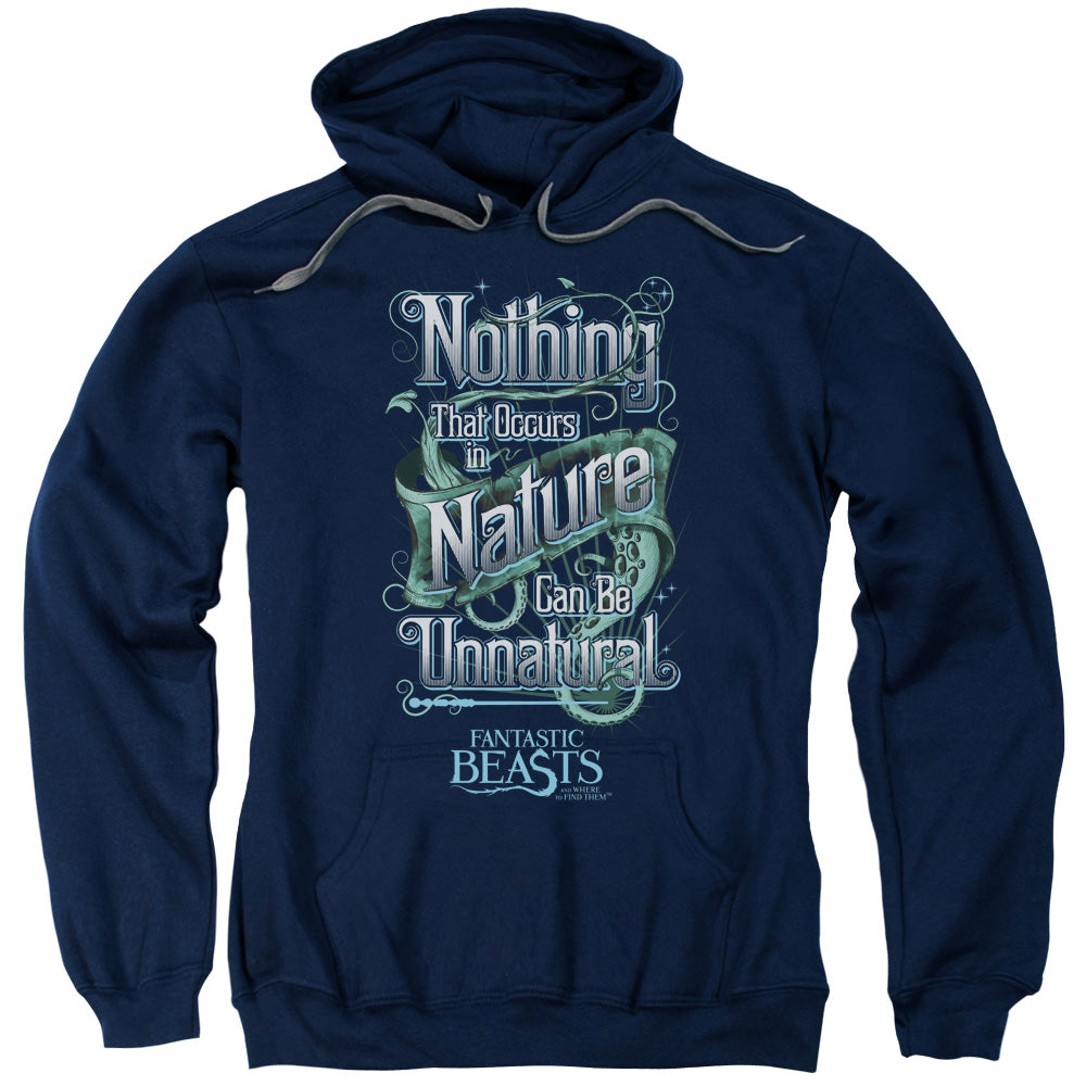 Fantastic Beasts Unnatural Mens Hoodie Navy Blue