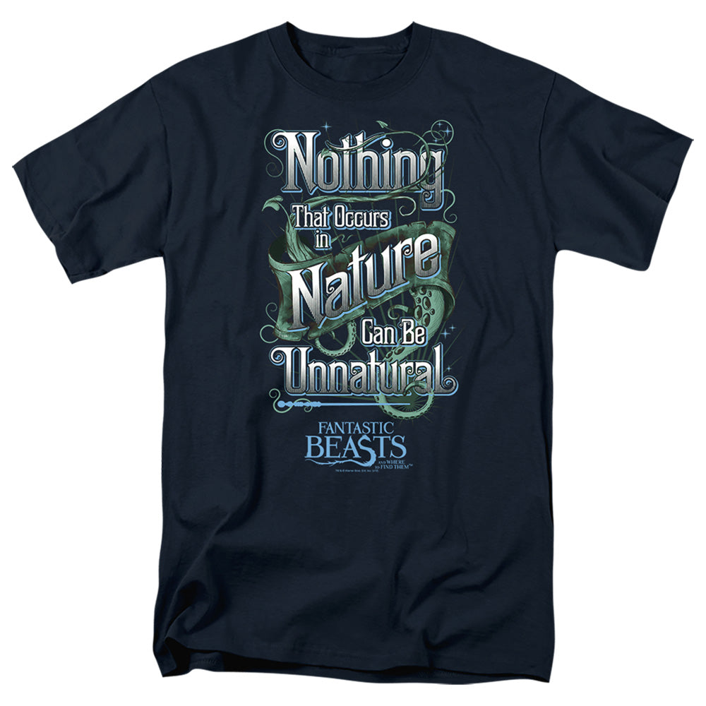 Fantastic Beasts Unnatural Mens T Shirt Navy