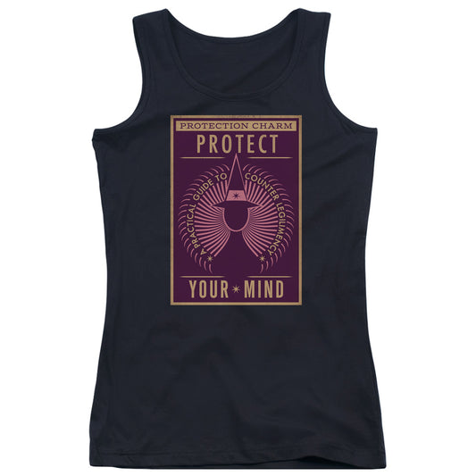 Fantastic Beasts Protect Your Mind Womens Tank Top Shirt Black