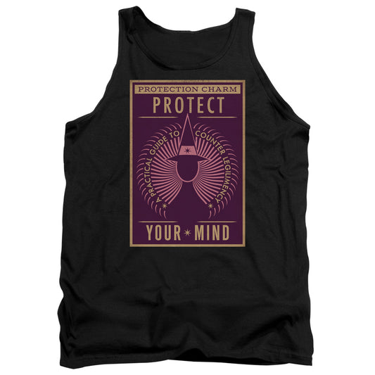 Fantastic Beasts Protect Your Mind Mens Tank Top Shirt Black