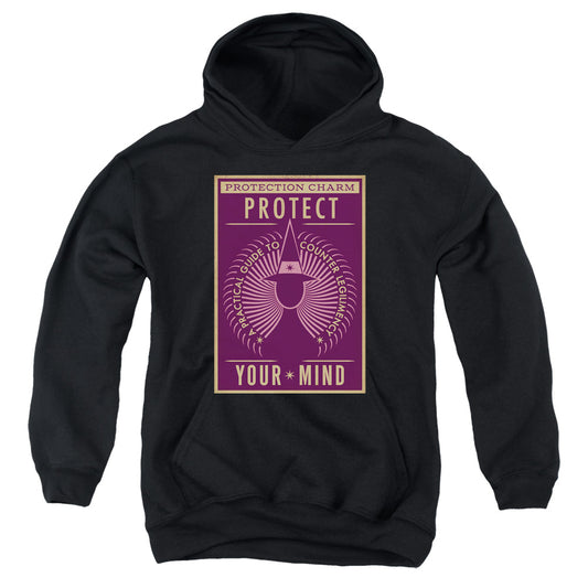 Fantastic Beasts Protect Your Mind Kids Youth Hoodie Black