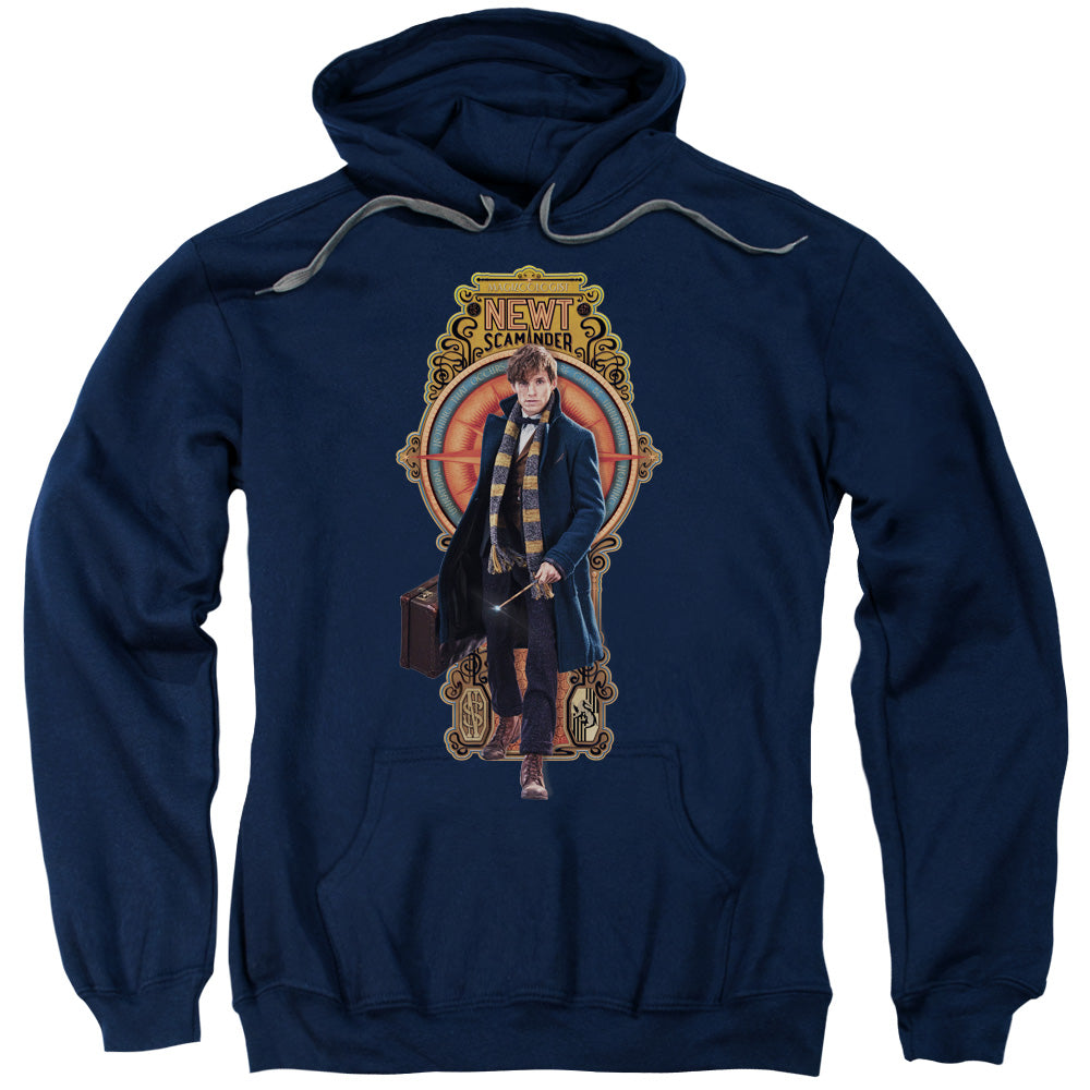 Fantastic Beasts Newt Scamander Mens Hoodie Navy Blue