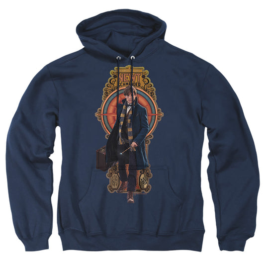 Fantastic Beasts Newt Scamander Mens Hoodie Navy