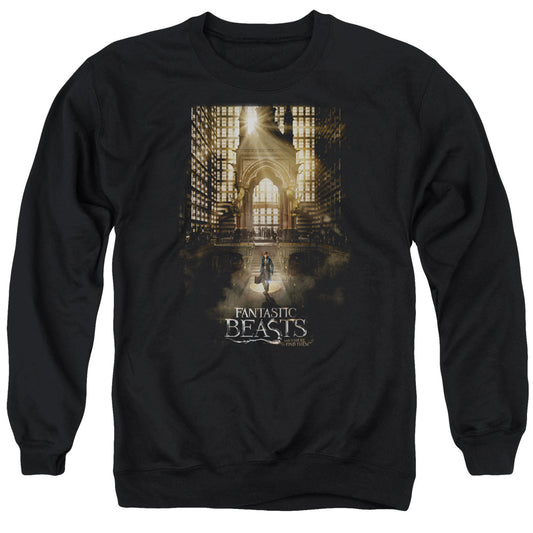 Fantastic Beasts Poster Mens Crewneck Sweatshirt Black