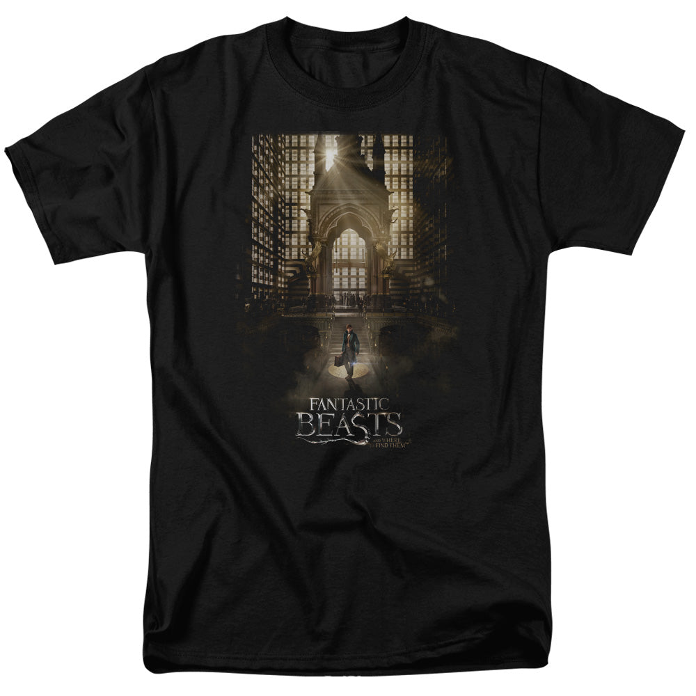 Fantastic Beasts Poster Mens T Shirt Black