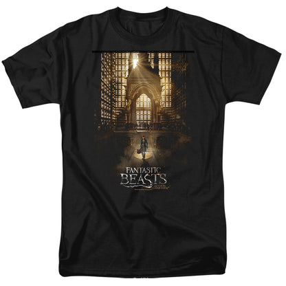 Fantastic Beasts Poster Mens T Shirt Black