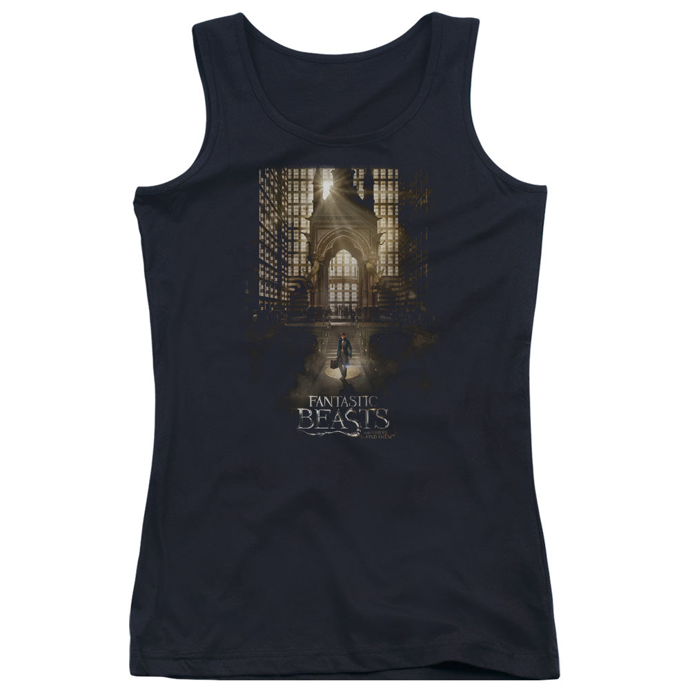 Fantastic Beasts Poster Womens Tank Top Shirt Black