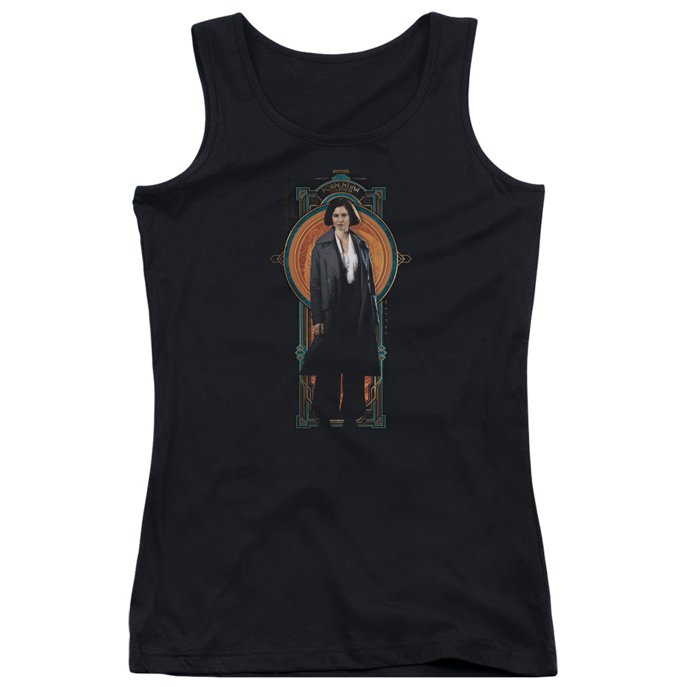 Fantastic Beasts Porpentina Goldstein Womens Tank Top Shirt Black