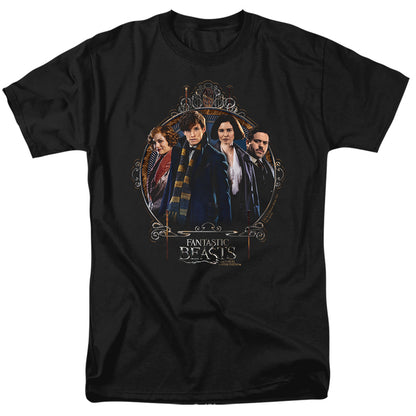 Fantastic Beasts Group Portrait Mens T Shirt Black