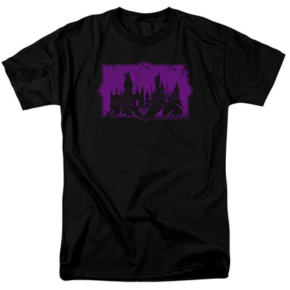 Fantastic Beasts 2 Hogwarts Silhouette Mens T Shirt Black