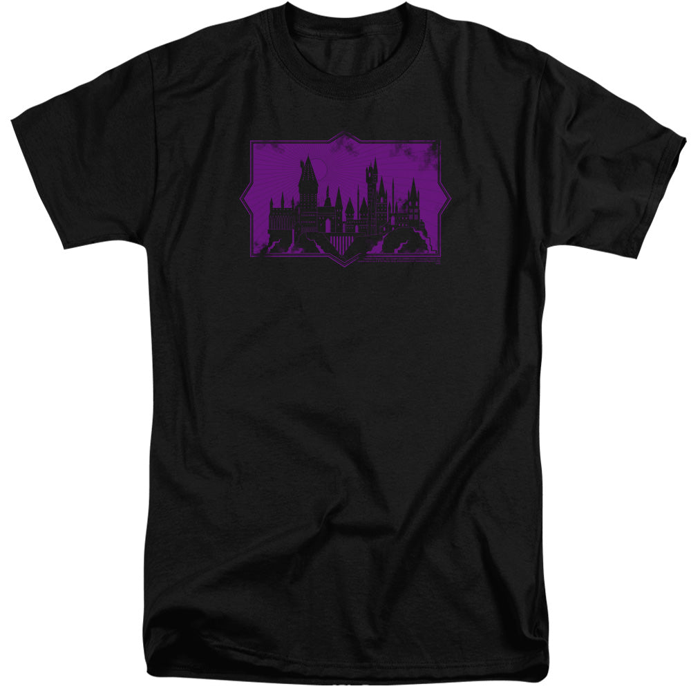 Fantastic Beasts 2 Hogwarts Silhouette Mens Tall T Shirt Black