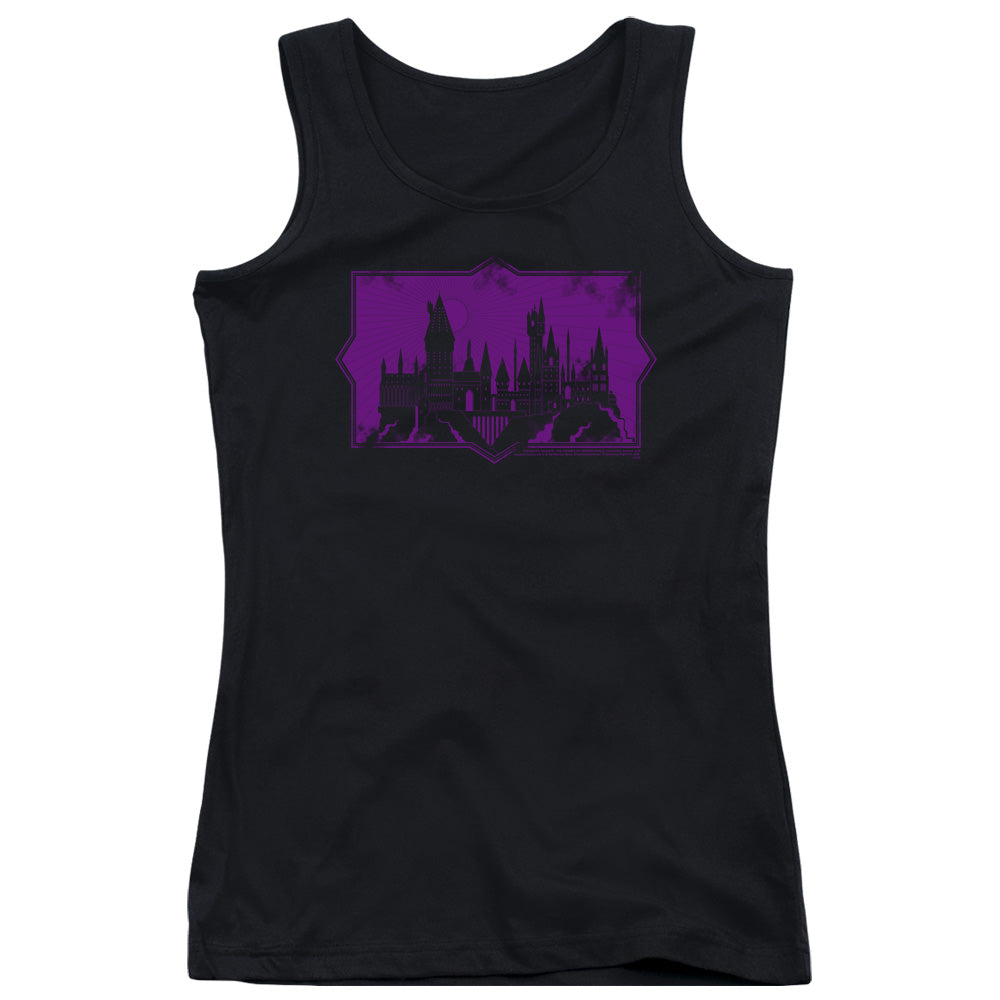 Fantastic Beasts 2 Hogwarts Silhouette Womens Tank Top Shirt Black