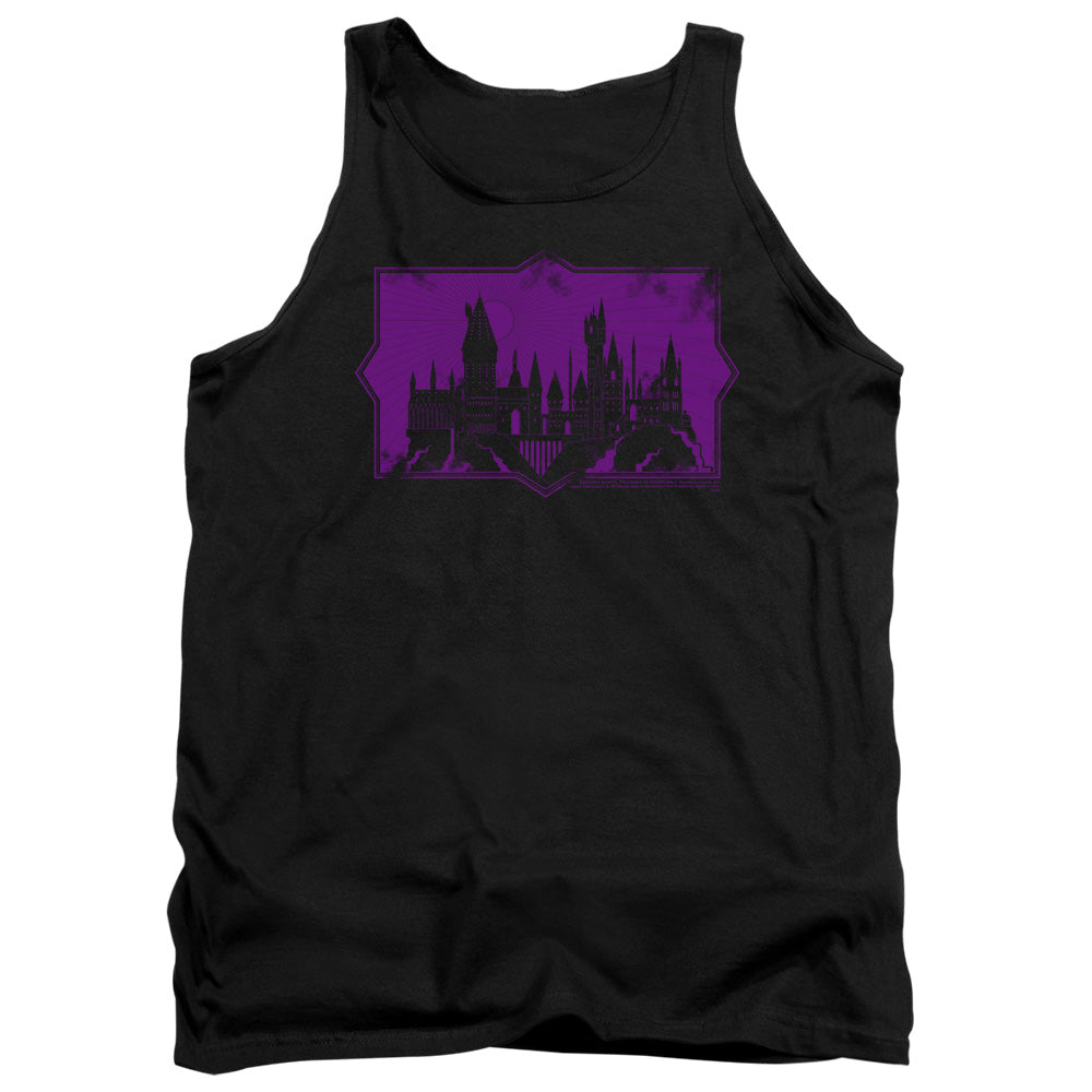 Fantastic Beasts 2 Hogwarts Silhouette Mens Tank Top Shirt Black