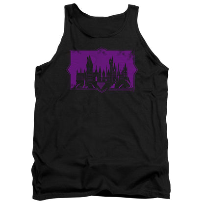 Fantastic Beasts 2 Hogwarts Silhouette Mens Tank Top Shirt Black