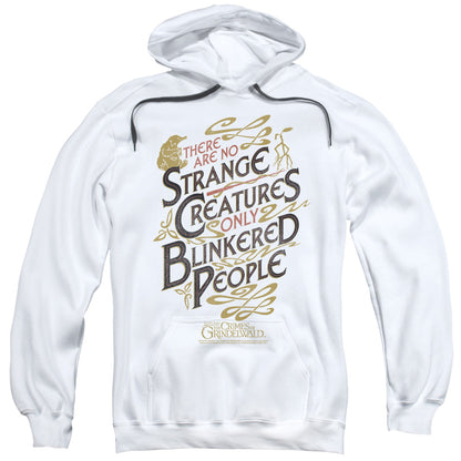 Fantastic Beasts 2 Blinkered People Mens Hoodie White