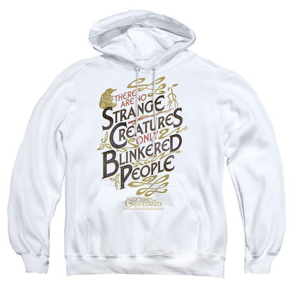 Fantastic Beasts 2 Blinkered People Mens Hoodie White