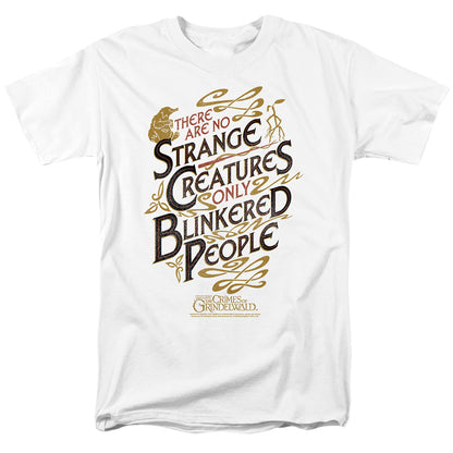 Fantastic Beasts 2 Blinkered People Mens T Shirt White