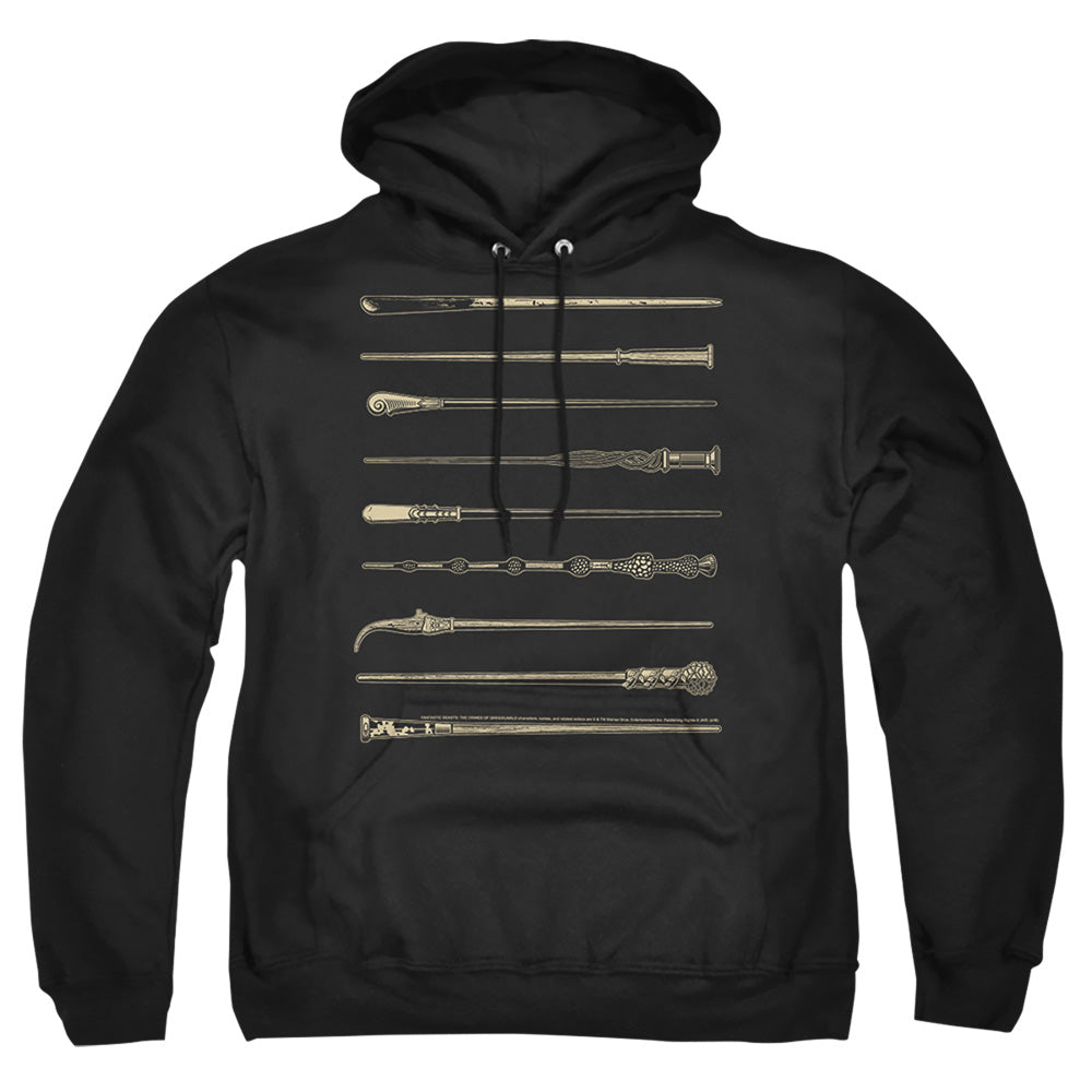 Fantastic Beasts 2 Wands Mens Hoodie Black