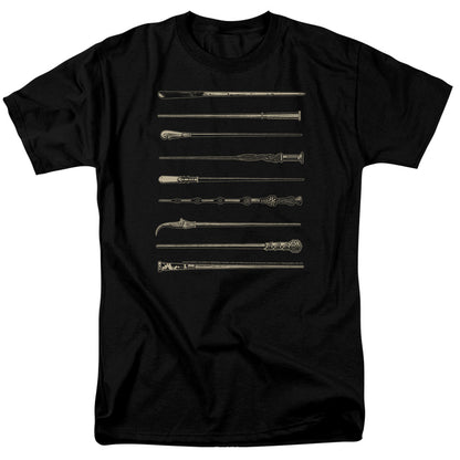 Fantastic Beasts 2 Wands Mens T Shirt Black