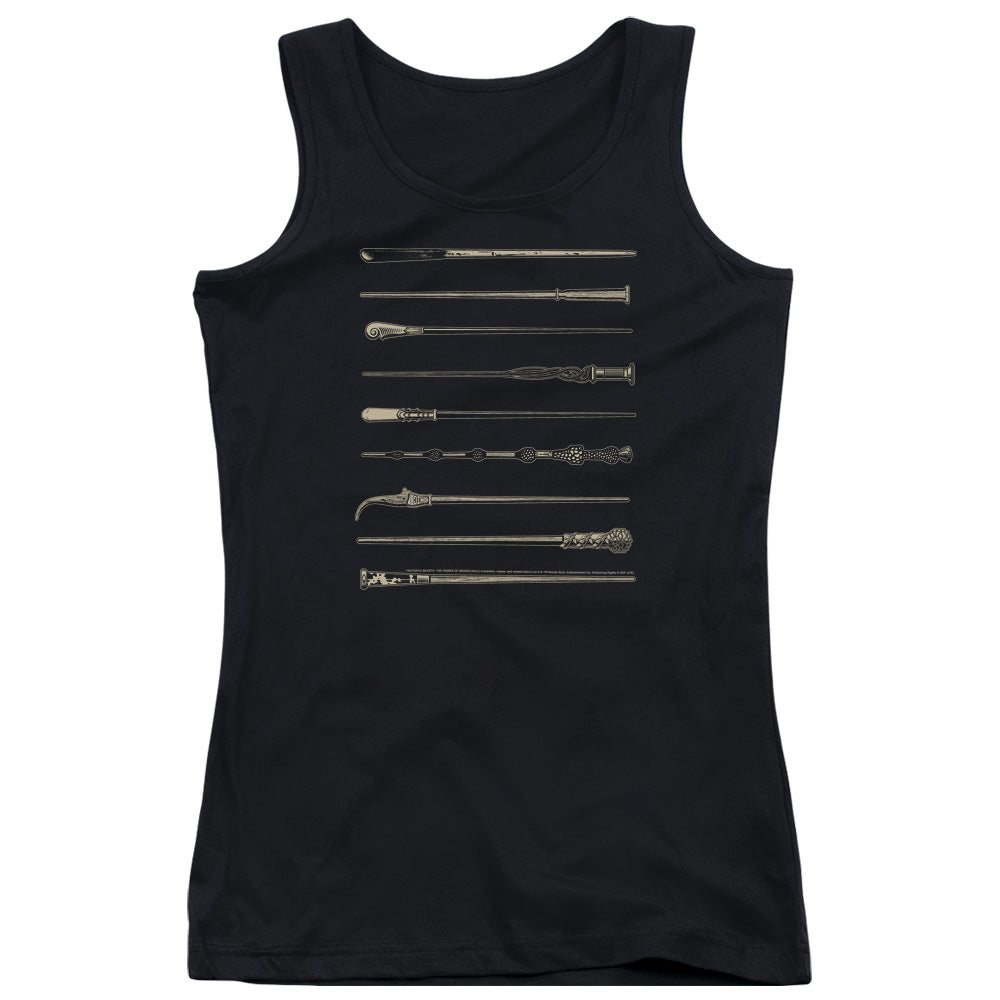 Fantastic Beasts 2 Wands Womens Tank Top Shirt Black