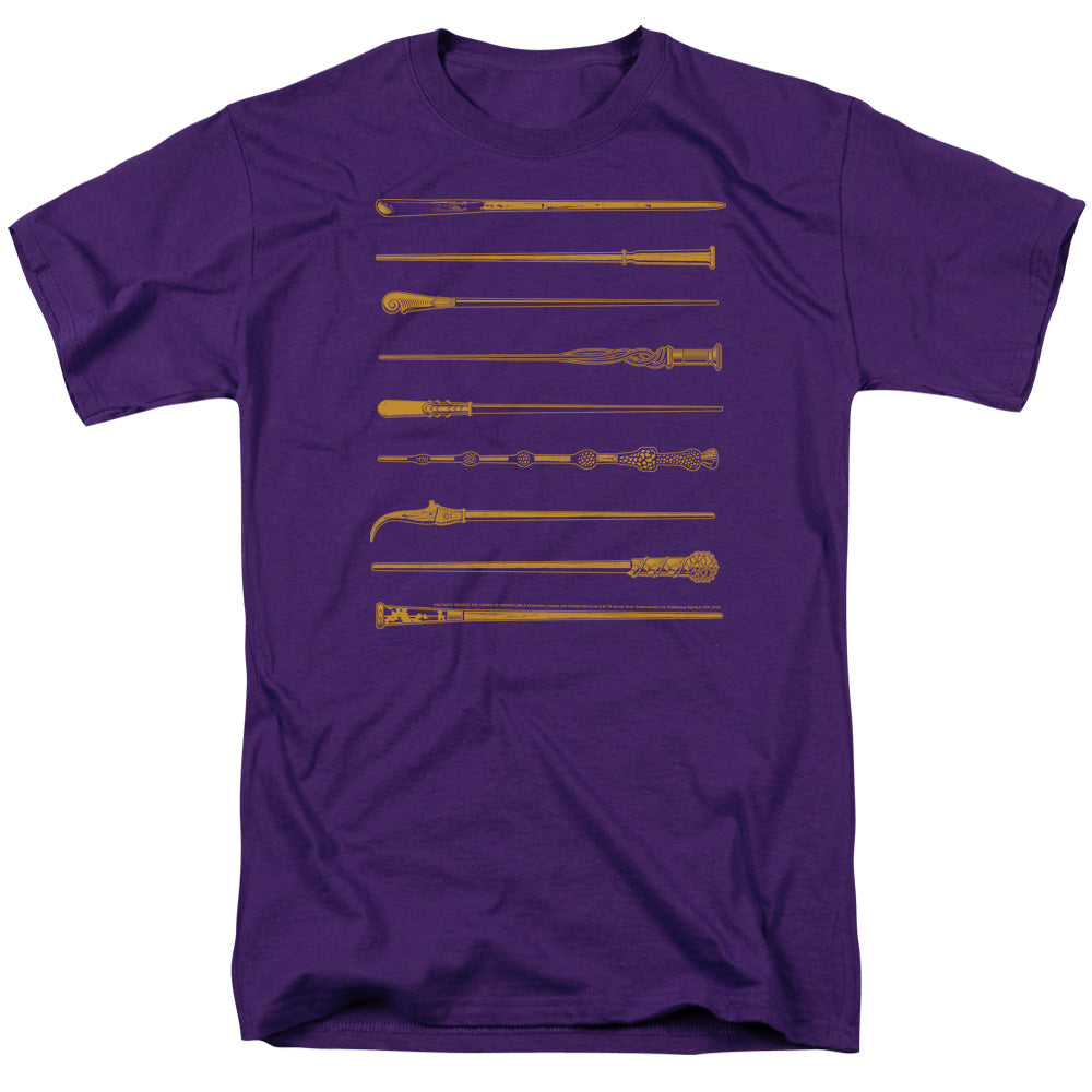 Fantastic Beasts 2 Wands Mens T Shirt Purple