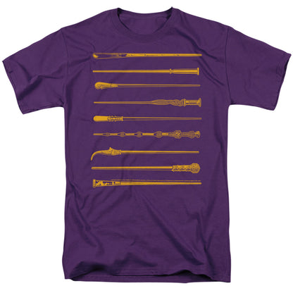 Fantastic Beasts 2 Wands Mens T Shirt Purple