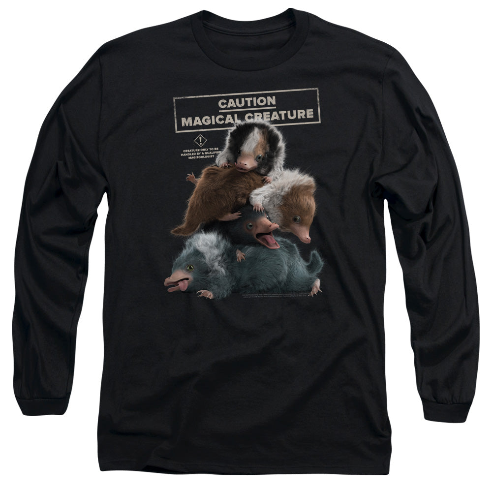 Fantastic Beasts 2 Cuddle Puddle Mens Long Sleeve Shirt Black