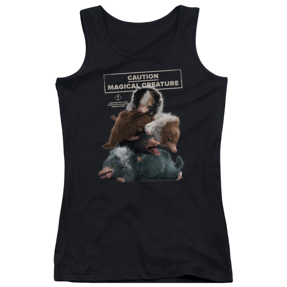 Fantastic Beasts 2 Cuddle Puddle Womens Tank Top Shirt Black