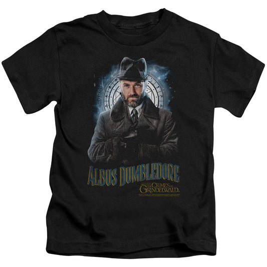 Fantastic Beasts 2 Dumbledore Juvenile Kids Youth T Shirt Black