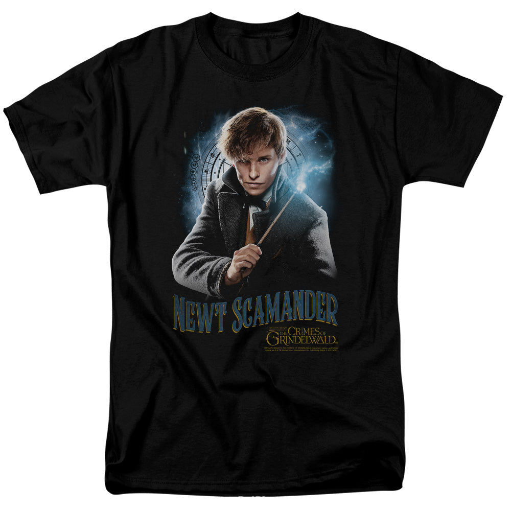 Fantastic Beasts 2 Scamander Monogram Mens T Shirt Black