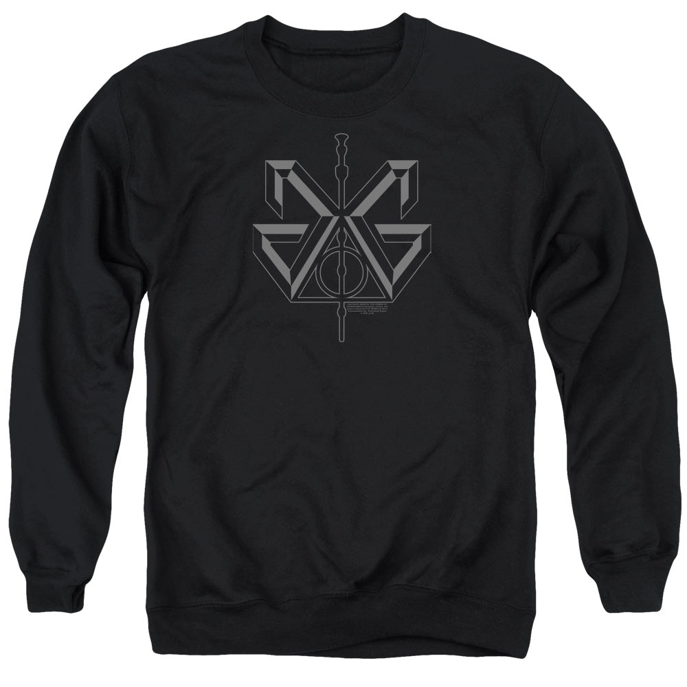 Fantastic Beasts 2 Grindelwald Sigil Mens Crewneck Sweatshirt Black