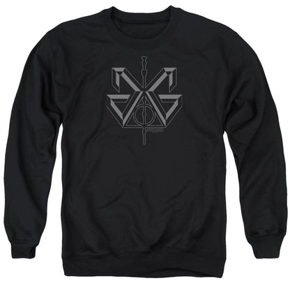 Fantastic Beasts 2 Grindelwald Sigil Mens Crewneck Sweatshirt Black