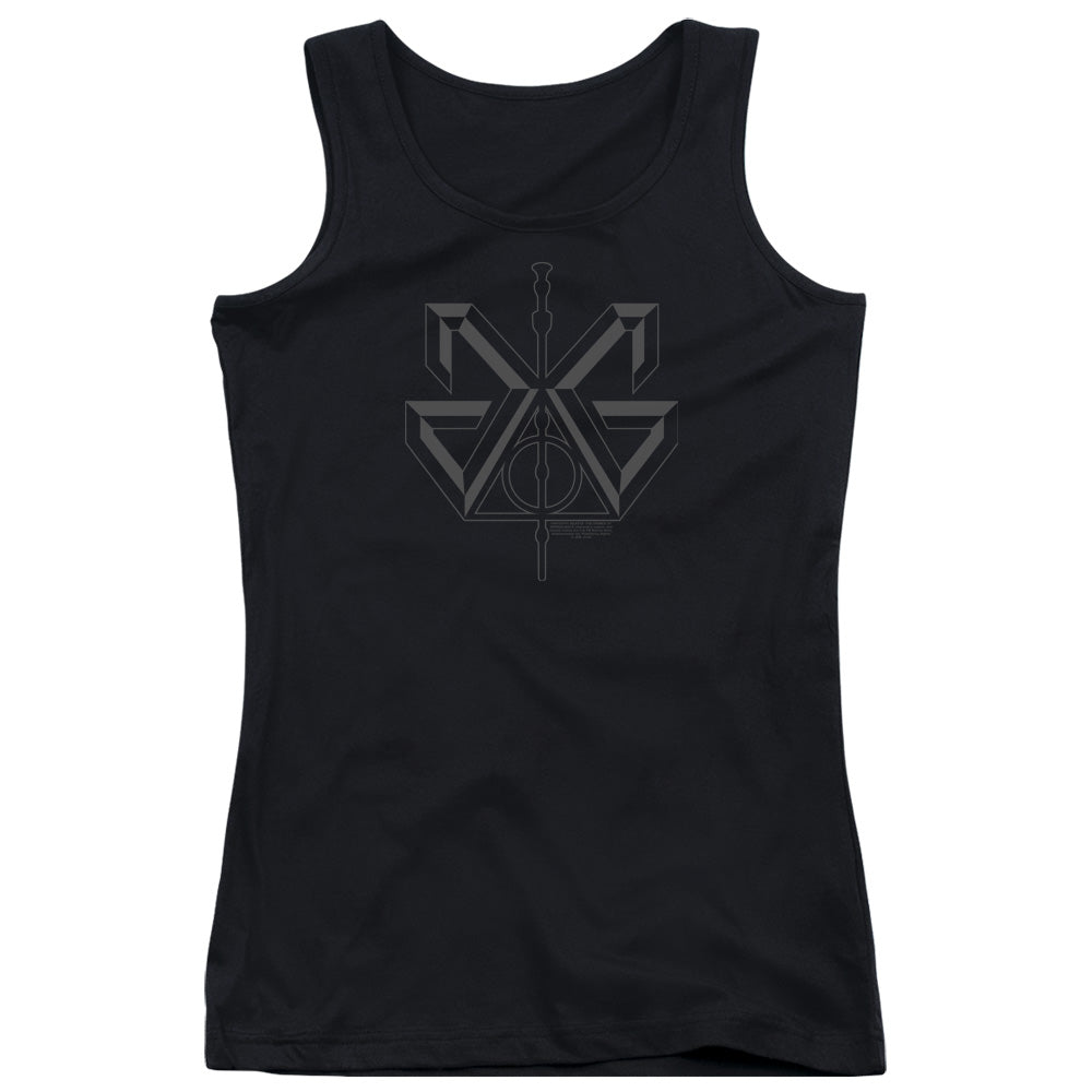 Fantastic Beasts 2 Grindelwald Sigil Womens Tank Top Shirt Black