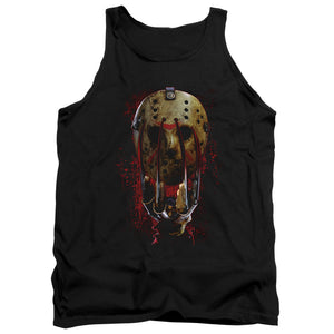 Freddy Vs Jason Mask And Claws Mens Tank Top Shirt Black
