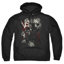 Load image into Gallery viewer, Freddy Vs Jason Scratches Mens Hoodie Black