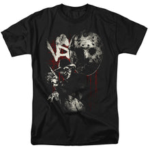 Load image into Gallery viewer, Freddy Vs Jason Scratches Mens T Shirt Black