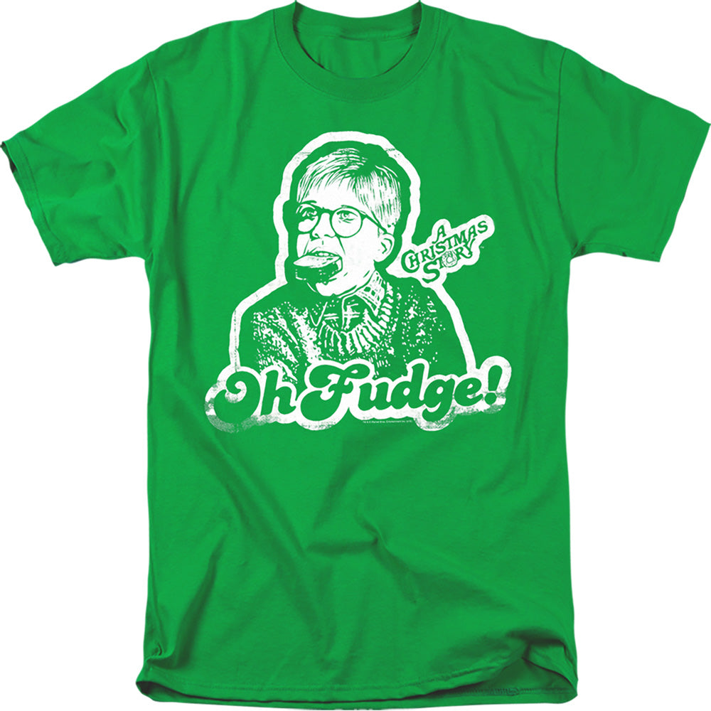 A Christmas Story Oh Fudge Again Mens T Shirt Black