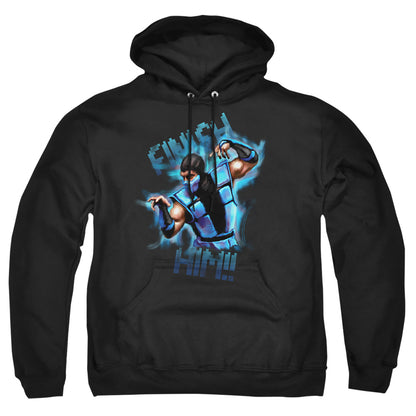 Mortal Kombat Klassic Finish Him!! Mens Hoodie Black